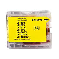 HQ Premium HQ Premium Brother LC1000 LC-1000 LC970 LC-970 Yellow Utángyártott Tintapatron