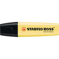 Stabilo Szövegkiemelő 2-5mm, vágott hegyű, STABILO Boss original Pastel vanília