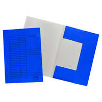 Bluering Iratgyűjtő, pólyás dosszié A4, 230g. karton, Bluering®, kék