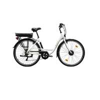 Neuzer Neuzer Zagon női 19 E-Trekking MXUS matt fehér/arany-fekete pedál szenzoros elektromos kerékpár
