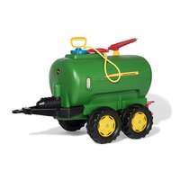 Tartálykocsi szivattyúval és locsolóval Rolly Toys John Deere zöld