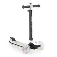 iSPORTER roller kamaszoknak villogó LEDekkel, 50 kgig FEHÉR/FEKETE