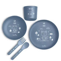 Nuvita étkészlet 5 részes - Powder Blue - 8465