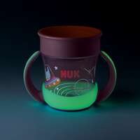 Bájos itató pohár Mini Magic NUK Cup Night 160 ml pink