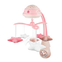 Canpol babies Zenélő körforgó projektorral - rózsaszín