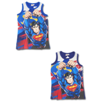 Batman és Superman Superman trikó, ujjatlan pamut póló