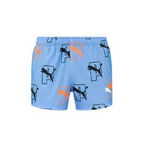 Puma PUMA SWIM MEN PRINT LOGO SHORT - Férfi úszónadrág Blue