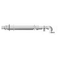 Ariston Koncentrikus parapett szett, alu/pp, Ø80/125 mm, 1 m