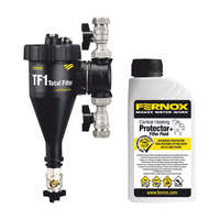 FERNOX Total Filter TF1 - 22 mm rendszerbe építhető kombinált mágnes/finomszűrő + F1 folyadék