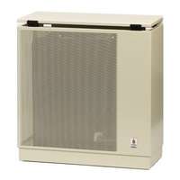 FÉG GF40F ERP konvektor, parapetes, parapet nélkül, bézs, 4kW