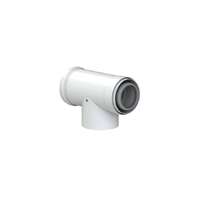 TRICOX PAET50C Koncentrikus PPs/alu ellenőrző T-idom 60/100mm