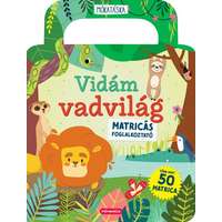 Kreatív Kiadó Vidám vadvilág - Matricás foglalkoztató - Több mint 50 matrica