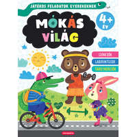 Kreatív Kiadó Játékos feladatok gyerekeknek - Mókás világ 4+
