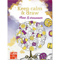 TAKTIK Vydavateľstvo, s.r.o. Keep calm & draw - Trees & ornaments