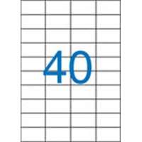 CDC UK Ltd. Victoria A4 Etikett, univerzális, 52,5x29,7 mm, 4000 etikett/csomag (LCV11378)