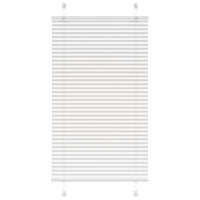 vidaXL pliszírozott redőny Fehér 80x150 cm szövetszélesség 79,4 cm