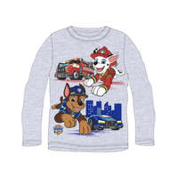 Mancs őrjárat gyerek hosszú ujjú felső, szürke, 122