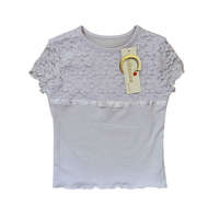 Csipkés fehér felső