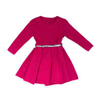  Nyomott mintás ruha, pink, 122