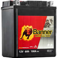 Banner Banner Bike Bull AGM YTX7L-BS 12V 6Ah 105A motor akkumulátor