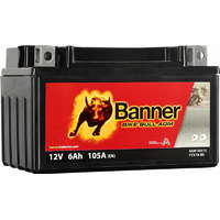 Banner Banner Bike Bull AGM YTX7A-BS 12V 6Ah 105A motor akkumulátor