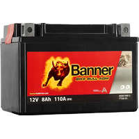 Banner Banner Bike Bull AGM YTX9-BS 12V 8Ah motor akkumulátor