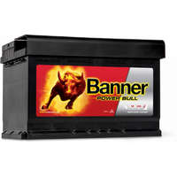 Banner Banner Power Bull 12V 74Ah 680A Jobb+ akkumulátor (P74 12)