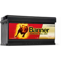 Banner Banner Running Bull AGM Start Stop 12V 92Ah 850A Jobb+ akkumulátor (592 01)