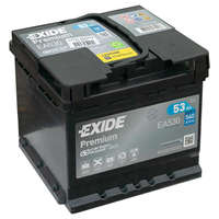 Exide Exide Premium 12V 53Ah 540A jobb+ autó akkumulátor (EA530)