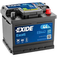 Exide Exide Excell 12V 44Ah 420A Jobb+ Akkumulátor (EB442)
