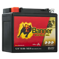 BANNER Banner Bike Bull GEL 12V 10Ah 165A BGTX12-4 motor akkumulátor 51012 (YTX12-BS)