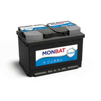 Monbat Monbat AGM Start Stop 12V 70Ah 760A Jobb+ Akkumulátor