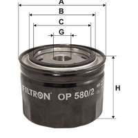 FILTRON OP580/2 olajszűrő