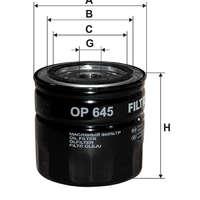 FILTRON OP645 olajszűrő