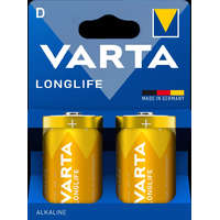 VARTA LONGLIFE góliát/ D/ LR20 elem BL2 (2db-os) - 4120