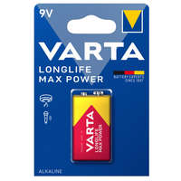 VARTA LONGLIFE MAX POWER 9 V-os/ E/ 6LR61 elem BL1 (1db-os) - 4722