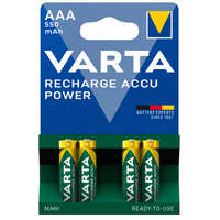 VARTA POWER akkumulátor mikro/ AAA 550 mAh BL4 (4db-os) - 56743