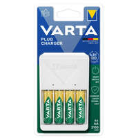VARTA Plug Charger töltő + 4db AA 2100mAh akkumulátor - 57657