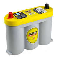 Optima Optima Yellow 6V 55Ah 765A S-2.1 Közép+ spirálcellás autó akkumulátor- 8183560008882