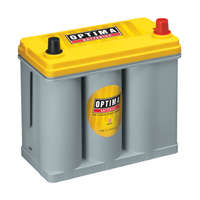 Optima Optima Yellow 12V 38Ah 460A S-2.7J Jobb+ ázsiai spirálcellás autó akkumulátor - 8721760008882