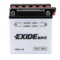 Exide Exide YB5L-B 12V 5Ah 90A jobb+ motorkerékpár akkumulátor - 505012