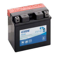 Exide Exide YTZ7-BS 12V 6Ah 130A AGM jobb+ motorkerékpár akkumulátor - 507902 / ETZ7-BS