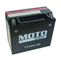 MotoSTART MotoSTART YTX20L-BS 12V 18Ah 270A motorkerékpár akkumulátor
