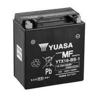 Yuasa Yuasa YTX16-BS-1 12V 14Ah 230A AGM motorkerékpár akkumulátor - 514901