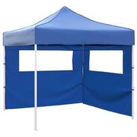 vidaXL vidaXL kék színű összecsukható sátor 2 fallal 3 x 3 méter
