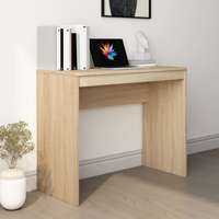 vidaXL vidaXL sonoma-tölgy színű szerelt fa íróasztal 90 x 40 x 72 cm