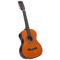 vidaXL vidaXL klasszikus hársfa gitár kezdőknek és gyerekeknek 3/4 36"