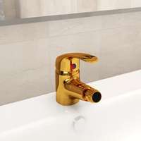 vidaXL vidaXL aranyszínű fürdőszoba bidé csaptelep 13 x 12 cm