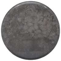 vidaXL vidaXL fekete márvány asztallap Ø40 x 2,5 cm