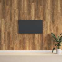 vidaXL vidaXL barna fa megjelenésű PVC fali panel 2,06 m²